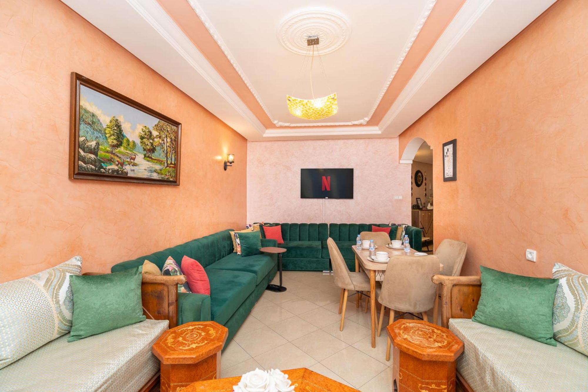 Appartement 2 Chambres Pres De La Corniche Tanger Exterior foto