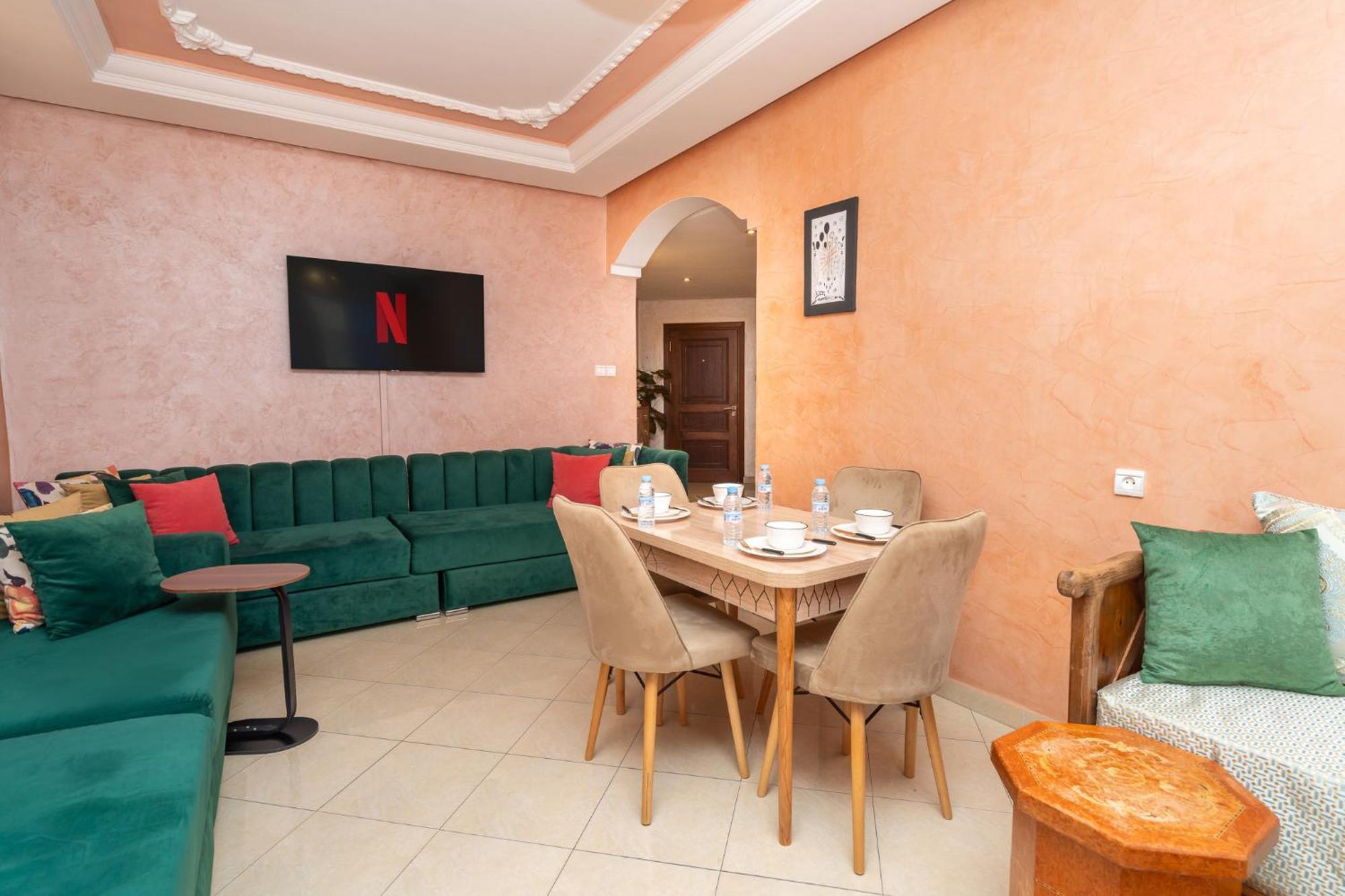 Appartement 2 Chambres Pres De La Corniche Tanger Exterior foto