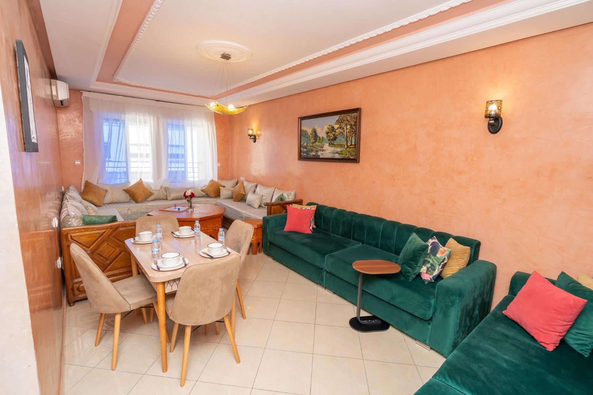 Appartement 2 Chambres Pres De La Corniche Tanger Exterior foto